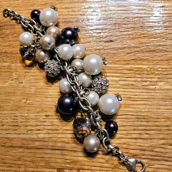 Stella and Dot Audrey Cluster Bracelet VGUC - Picture 2 of 6